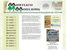 Tablet Screenshot of monteath.com